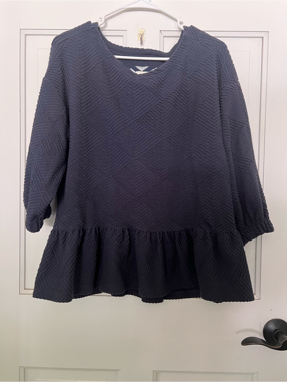 Maeve Mikayla Peplum top from Anthropologie